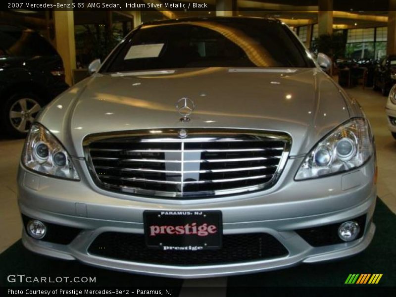 Iridium Silver Metallic / Black 2007 Mercedes-Benz S 65 AMG Sedan