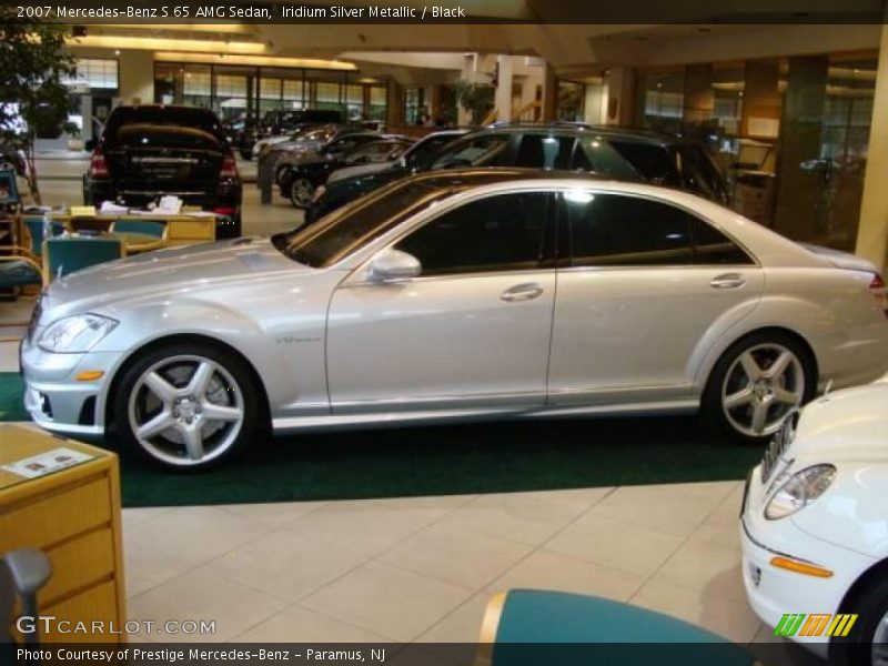 Iridium Silver Metallic / Black 2007 Mercedes-Benz S 65 AMG Sedan