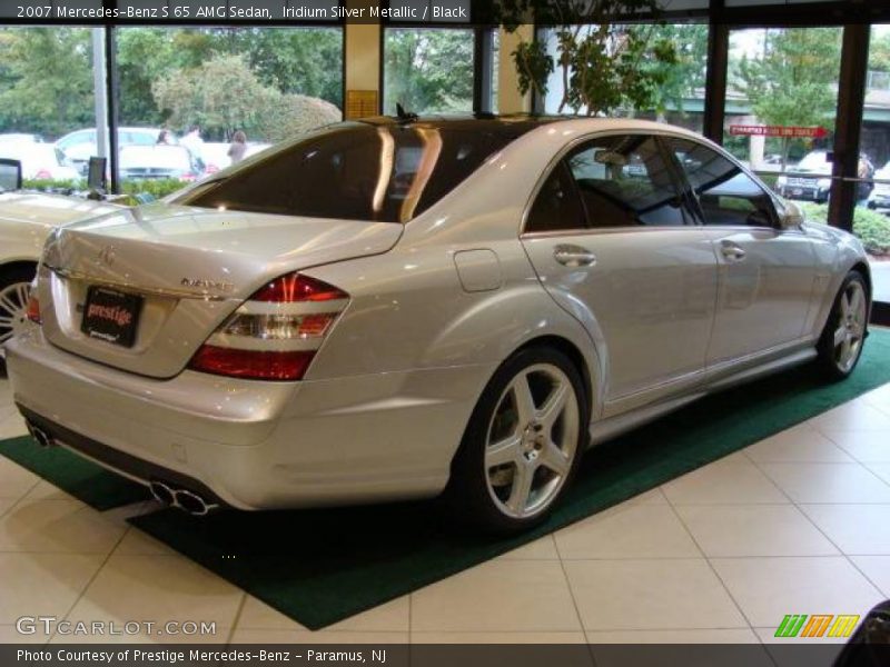 Iridium Silver Metallic / Black 2007 Mercedes-Benz S 65 AMG Sedan