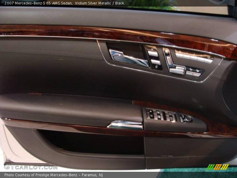 Iridium Silver Metallic / Black 2007 Mercedes-Benz S 65 AMG Sedan