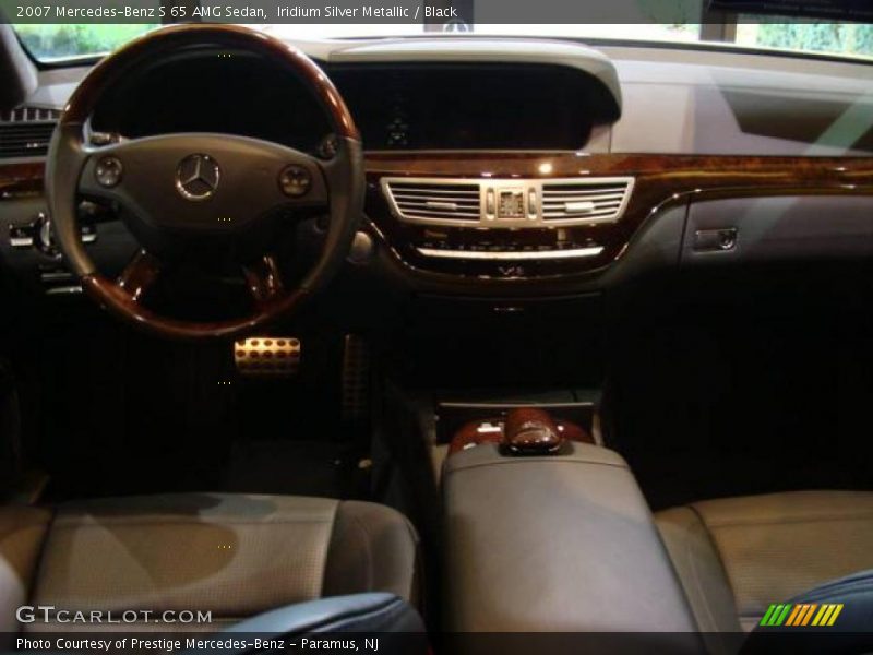 Iridium Silver Metallic / Black 2007 Mercedes-Benz S 65 AMG Sedan