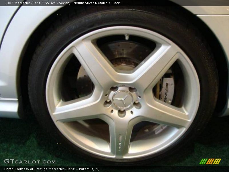 Iridium Silver Metallic / Black 2007 Mercedes-Benz S 65 AMG Sedan