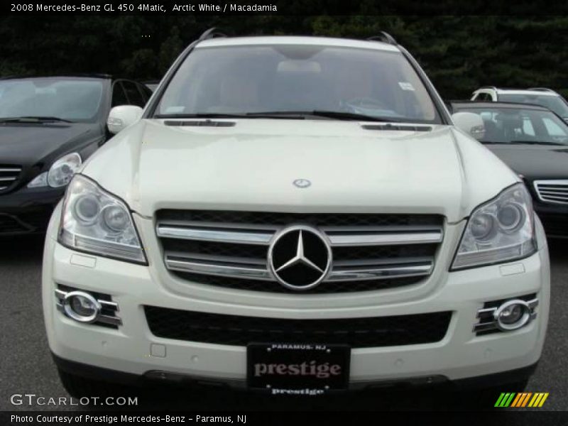 Arctic White / Macadamia 2008 Mercedes-Benz GL 450 4Matic