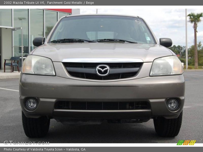 Parchment Gold Metallic / Beige 2002 Mazda Tribute LX V6