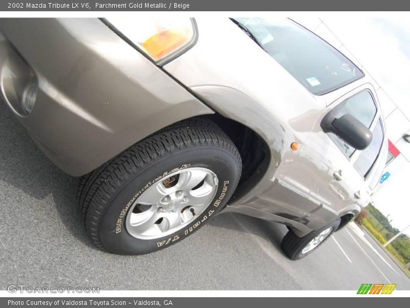 Parchment Gold Metallic / Beige 2002 Mazda Tribute LX V6