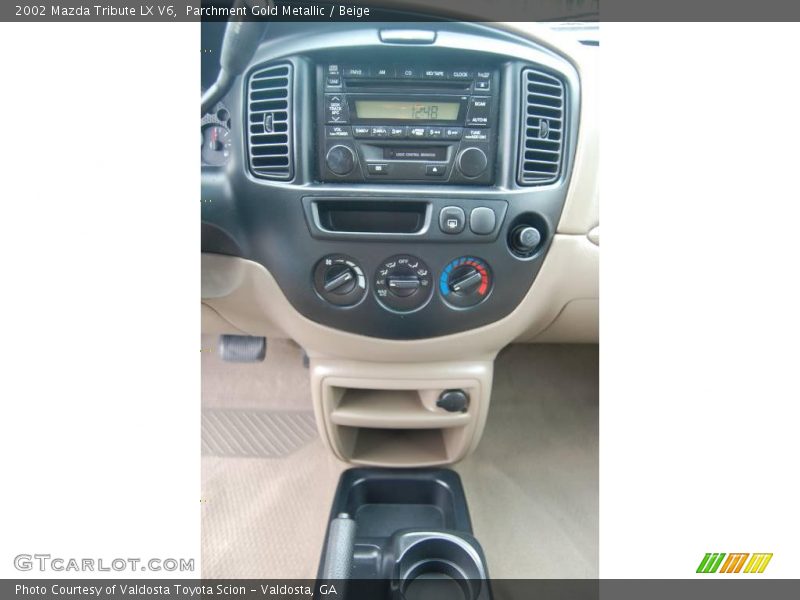 Parchment Gold Metallic / Beige 2002 Mazda Tribute LX V6
