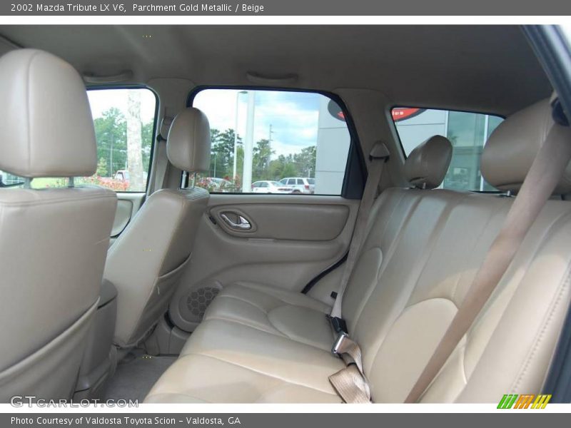 Parchment Gold Metallic / Beige 2002 Mazda Tribute LX V6