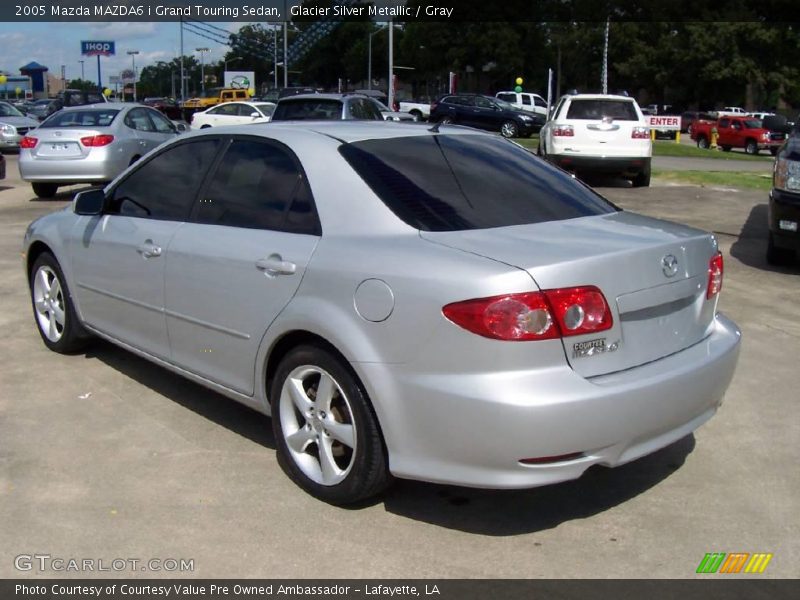 Glacier Silver Metallic / Gray 2005 Mazda MAZDA6 i Grand Touring Sedan