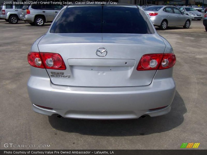 Glacier Silver Metallic / Gray 2005 Mazda MAZDA6 i Grand Touring Sedan