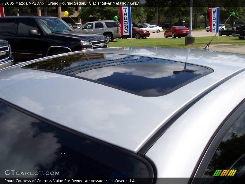 Glacier Silver Metallic / Gray 2005 Mazda MAZDA6 i Grand Touring Sedan