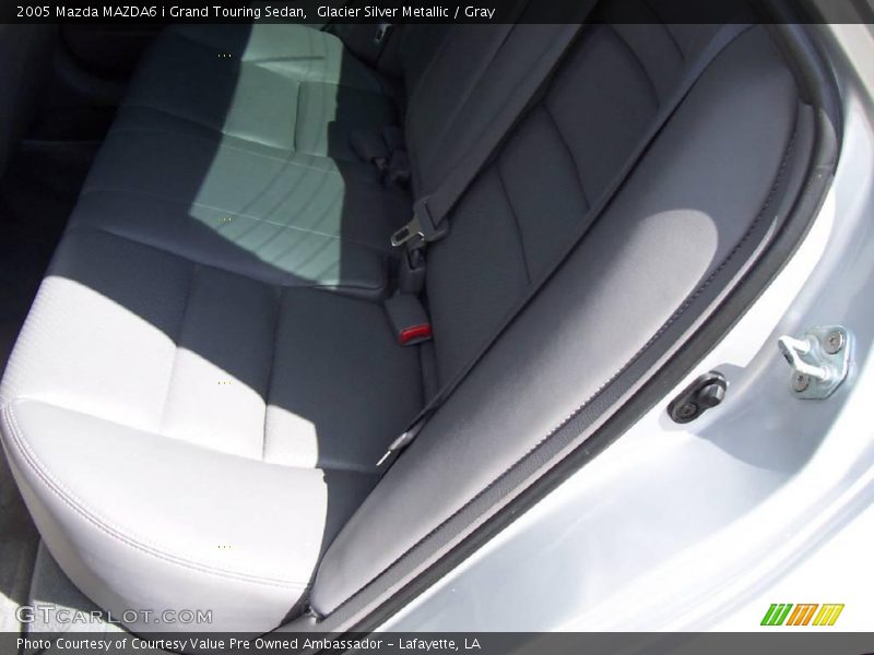 Glacier Silver Metallic / Gray 2005 Mazda MAZDA6 i Grand Touring Sedan