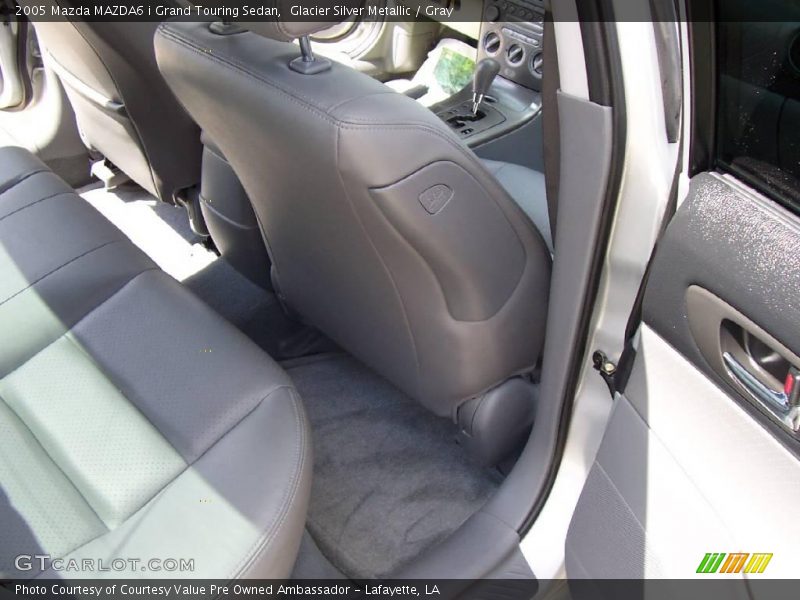 Glacier Silver Metallic / Gray 2005 Mazda MAZDA6 i Grand Touring Sedan