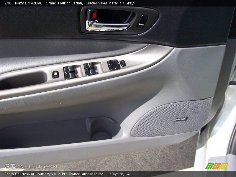 Glacier Silver Metallic / Gray 2005 Mazda MAZDA6 i Grand Touring Sedan
