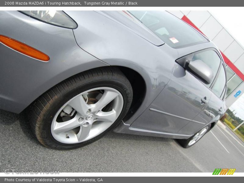 Tungsten Gray Metallic / Black 2008 Mazda MAZDA6 i Touring Hatchback