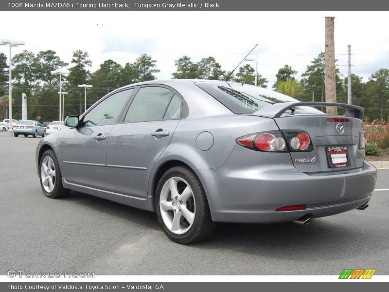 Tungsten Gray Metallic / Black 2008 Mazda MAZDA6 i Touring Hatchback