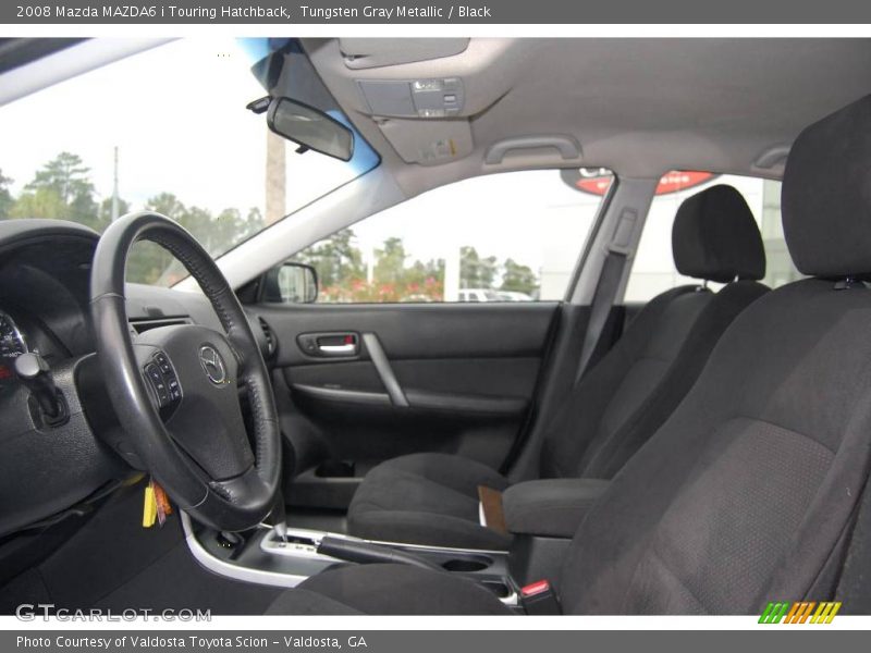 Tungsten Gray Metallic / Black 2008 Mazda MAZDA6 i Touring Hatchback