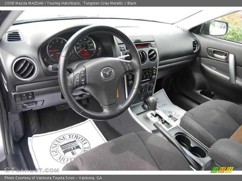 Tungsten Gray Metallic / Black 2008 Mazda MAZDA6 i Touring Hatchback