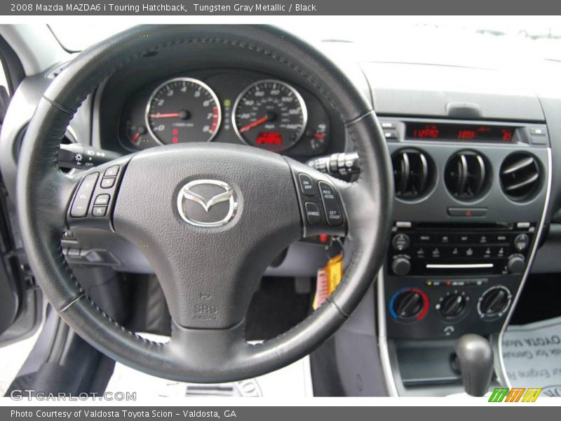 Tungsten Gray Metallic / Black 2008 Mazda MAZDA6 i Touring Hatchback