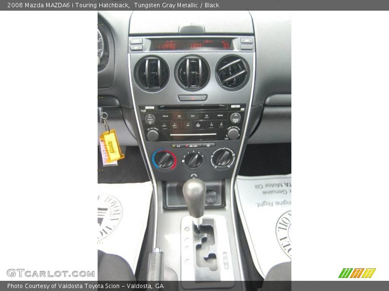 Tungsten Gray Metallic / Black 2008 Mazda MAZDA6 i Touring Hatchback