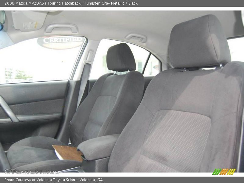 Tungsten Gray Metallic / Black 2008 Mazda MAZDA6 i Touring Hatchback