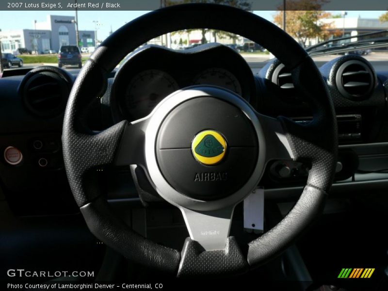Ardent Red / Black 2007 Lotus Exige S