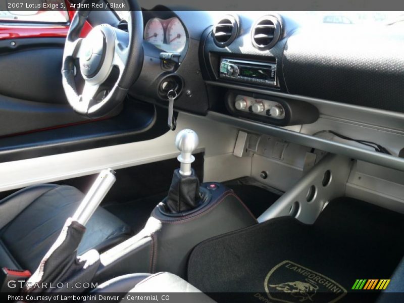 Dashboard of 2007 Exige S