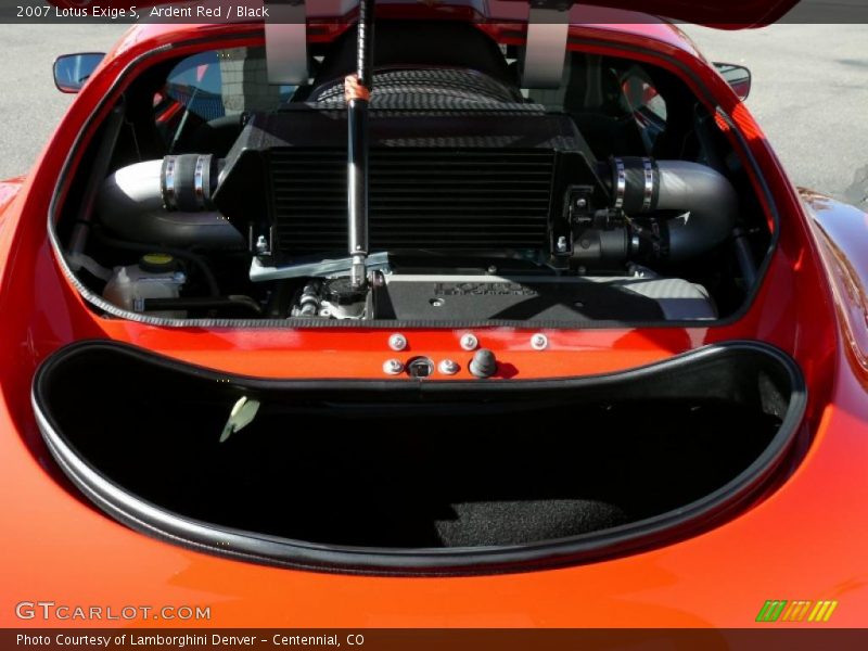 Ardent Red / Black 2007 Lotus Exige S