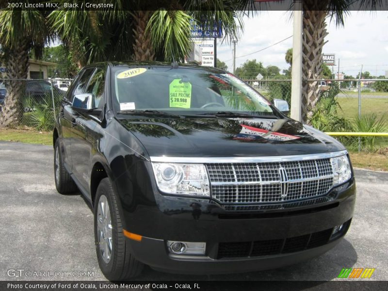 Black / Greystone 2007 Lincoln MKX