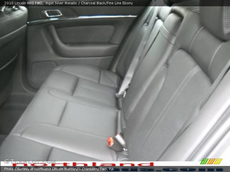 Ingot Silver Metallic / Charcoal Black/Fine Line Ebony 2010 Lincoln MKS FWD