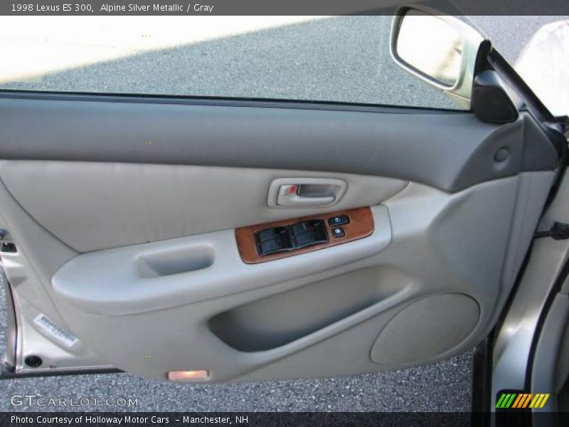 Alpine Silver Metallic / Gray 1998 Lexus ES 300