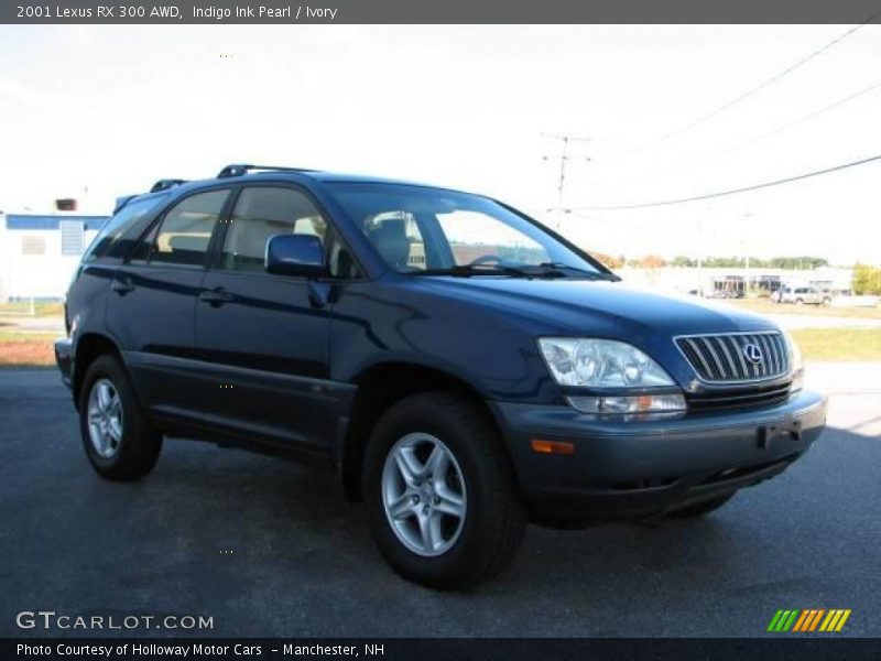 Indigo Ink Pearl / Ivory 2001 Lexus RX 300 AWD