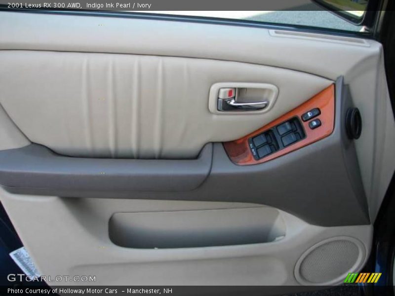 Indigo Ink Pearl / Ivory 2001 Lexus RX 300 AWD
