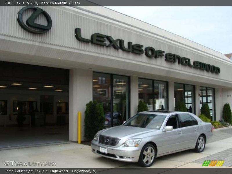 Mercury Metallic / Black 2006 Lexus LS 430