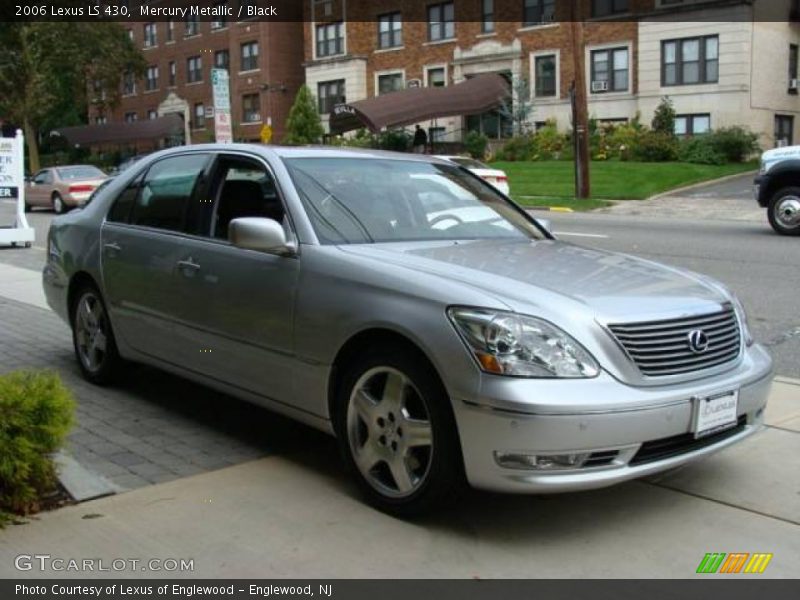 Mercury Metallic / Black 2006 Lexus LS 430
