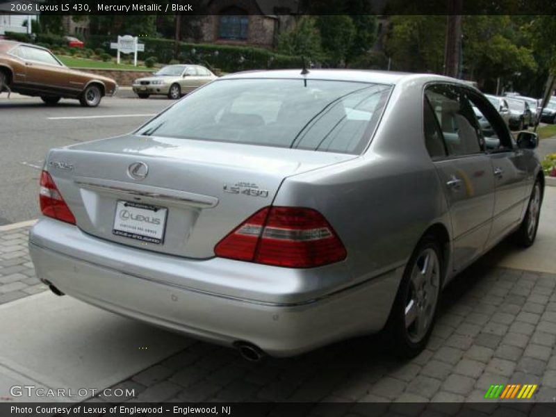 Mercury Metallic / Black 2006 Lexus LS 430