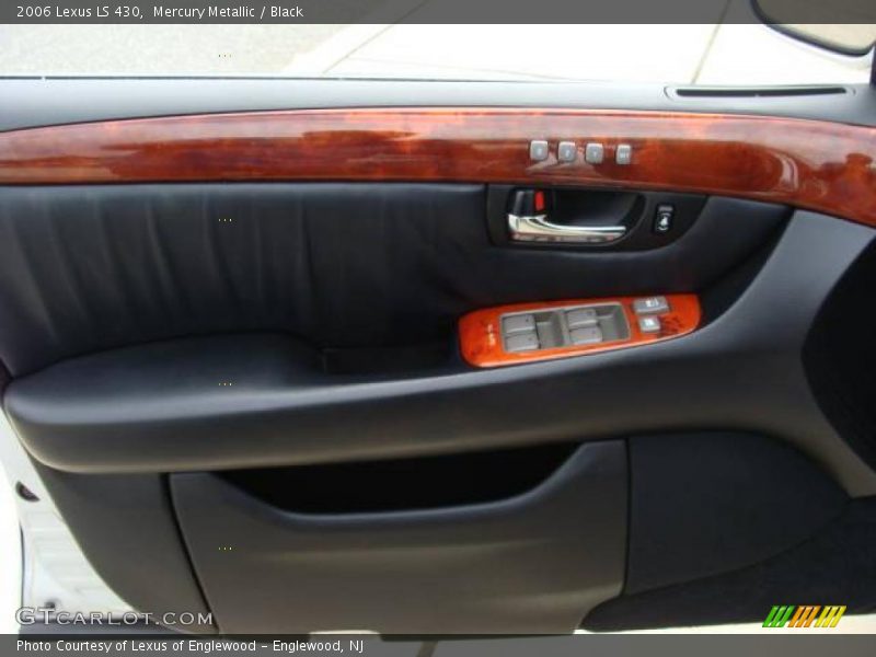 Mercury Metallic / Black 2006 Lexus LS 430