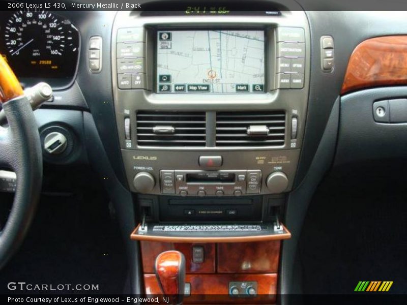 Mercury Metallic / Black 2006 Lexus LS 430