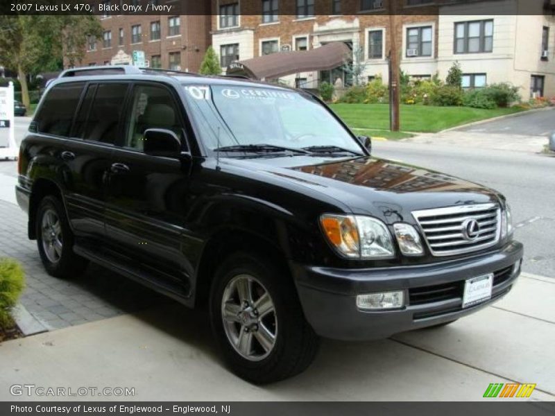 Black Onyx / Ivory 2007 Lexus LX 470