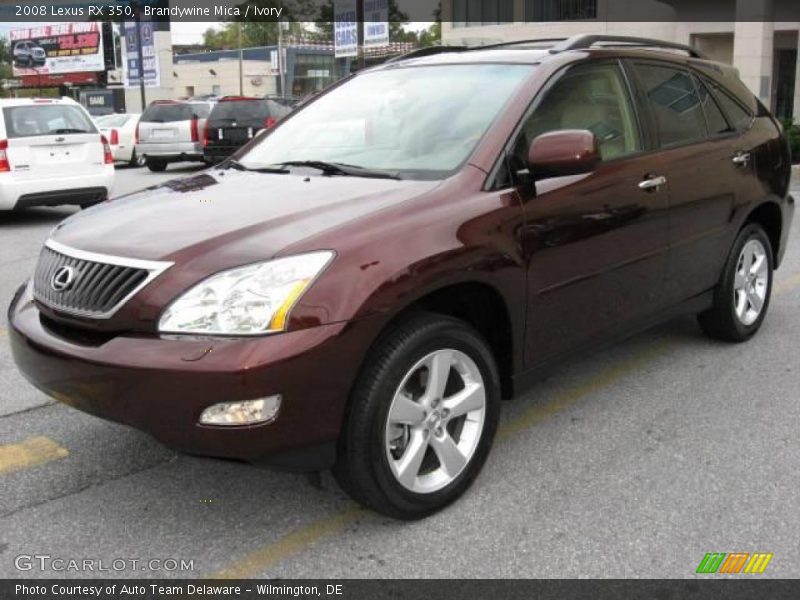 Brandywine Mica / Ivory 2008 Lexus RX 350