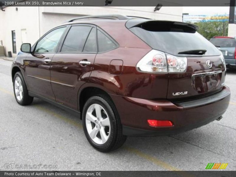Brandywine Mica / Ivory 2008 Lexus RX 350