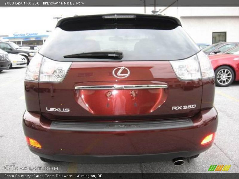 Brandywine Mica / Ivory 2008 Lexus RX 350
