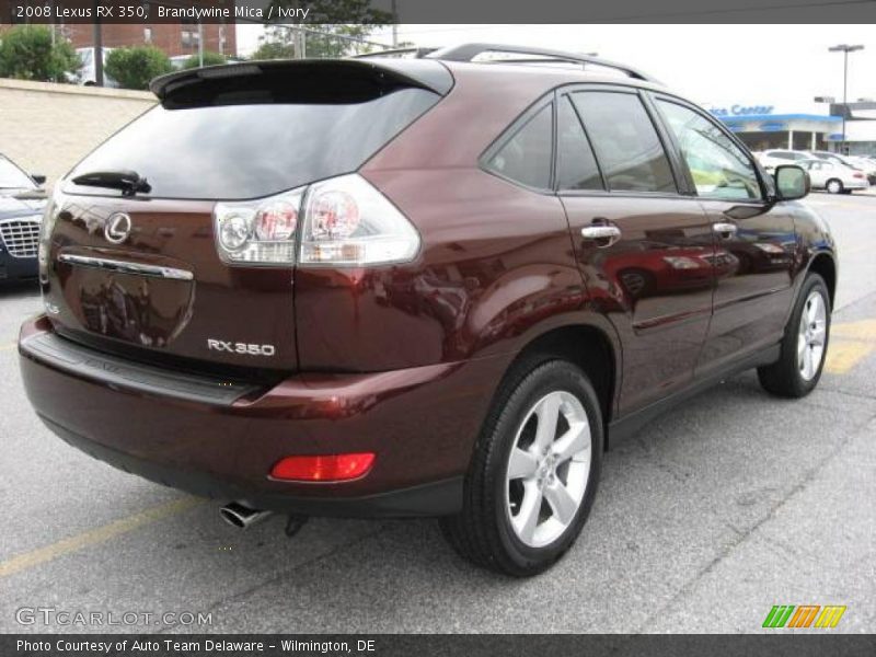 Brandywine Mica / Ivory 2008 Lexus RX 350