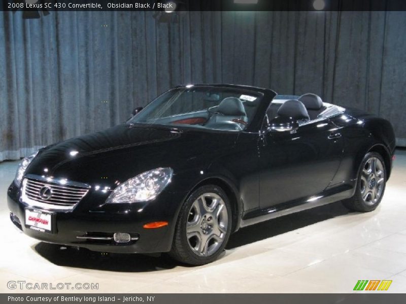Obsidian Black / Black 2008 Lexus SC 430 Convertible
