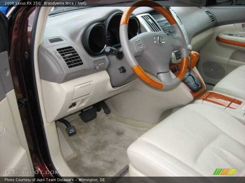 Brandywine Mica / Ivory 2008 Lexus RX 350