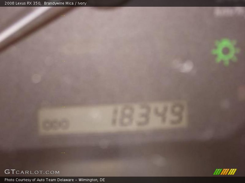 Brandywine Mica / Ivory 2008 Lexus RX 350