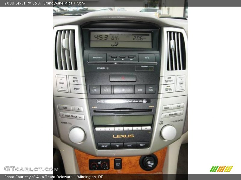 Brandywine Mica / Ivory 2008 Lexus RX 350