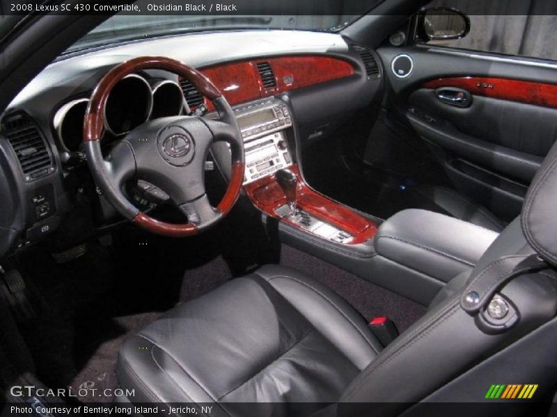 Obsidian Black / Black 2008 Lexus SC 430 Convertible