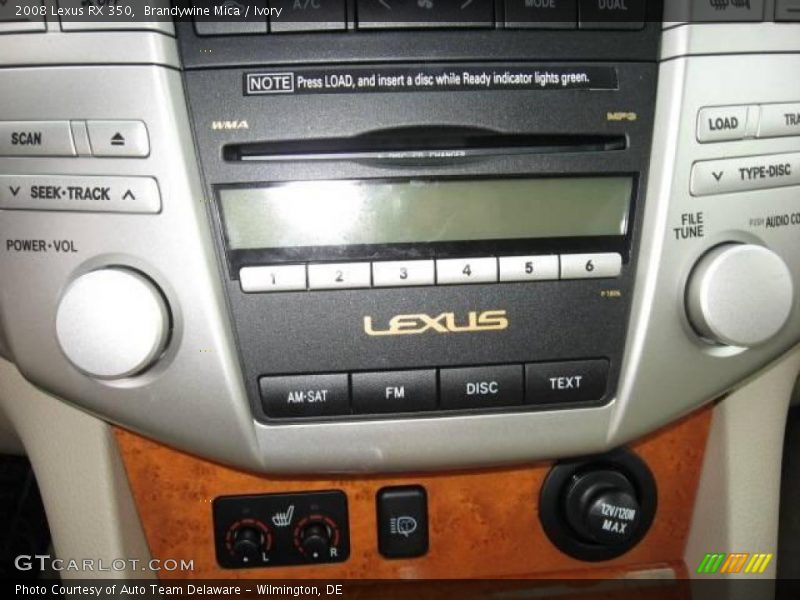 Brandywine Mica / Ivory 2008 Lexus RX 350