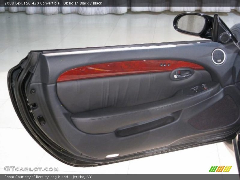 Obsidian Black / Black 2008 Lexus SC 430 Convertible