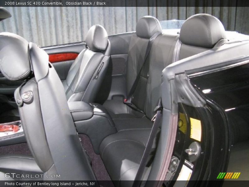 Obsidian Black / Black 2008 Lexus SC 430 Convertible
